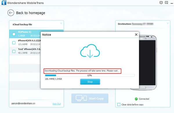 download icloud backup