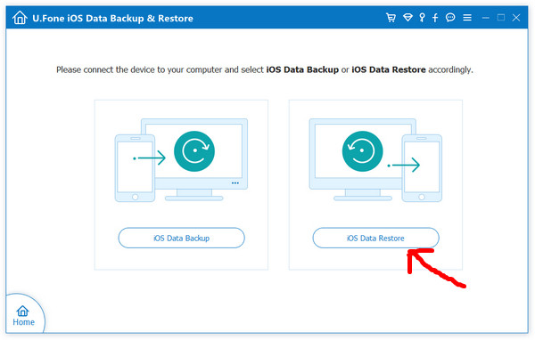 restore backups to iPhone X