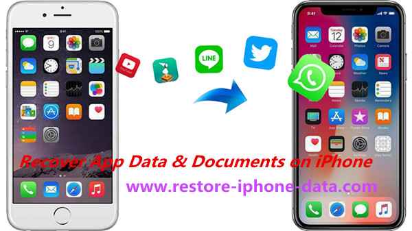 recover App data & documents from iPhone X/iPhone 8