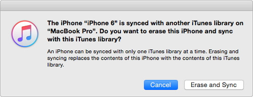 sync songs from pc to iphone