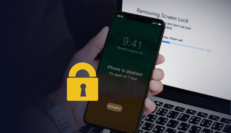 unlock password protected iphone