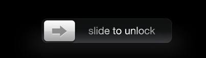 slide to unlock not working