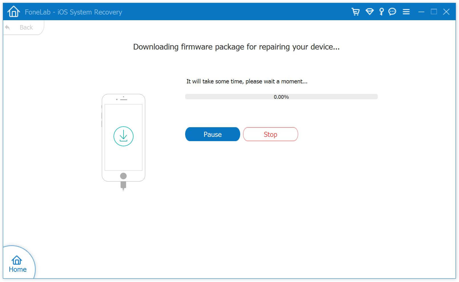 firmware file corrupt iphone