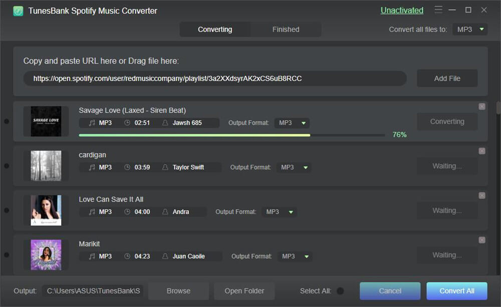 download and convert spotify to mp3