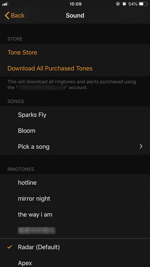 set apple music as alarm on iphone